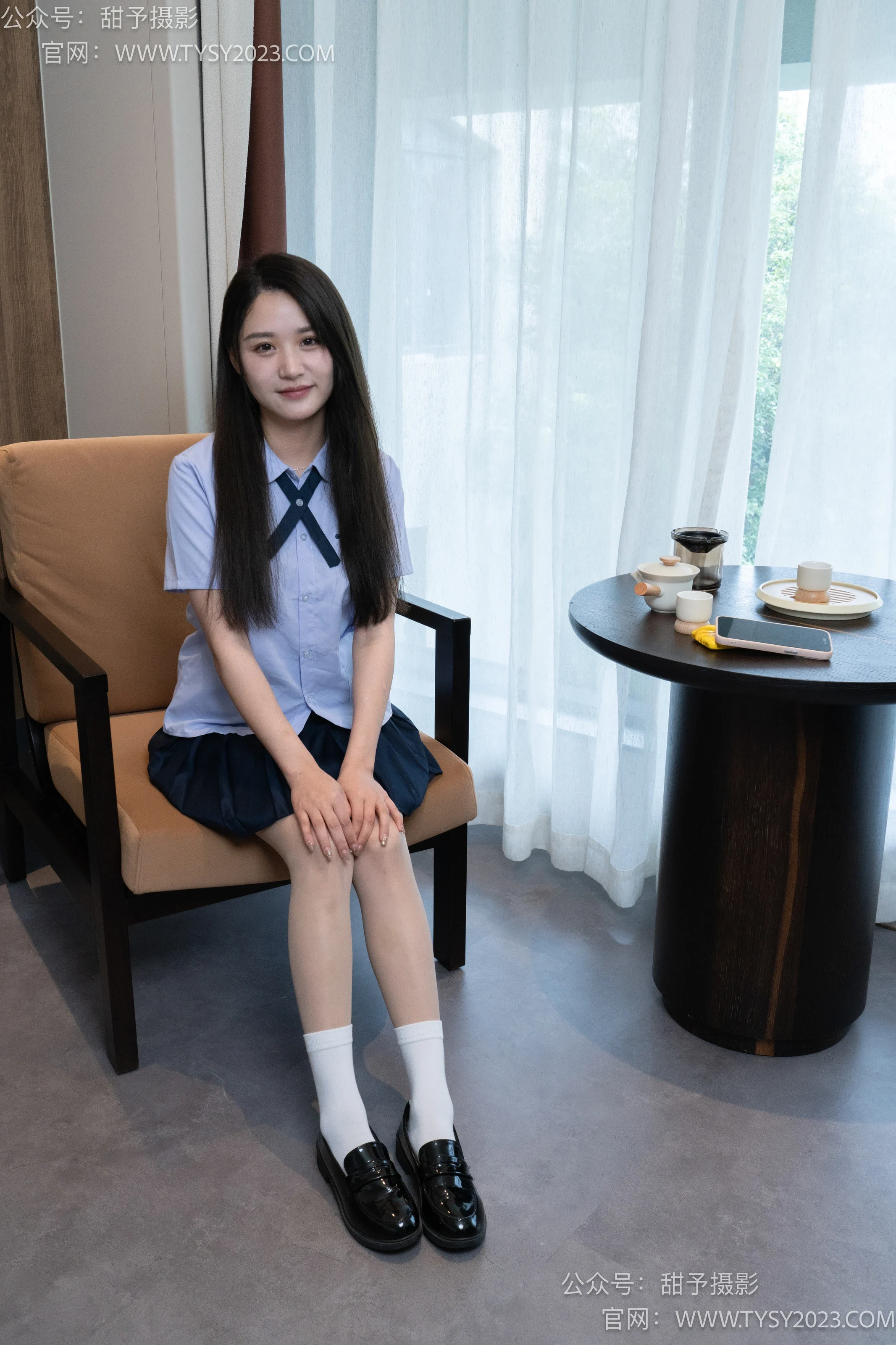 NO.081 澜澜-皮鞋、两双白棉袜、肉丝（脚尖加固款） - 2预览