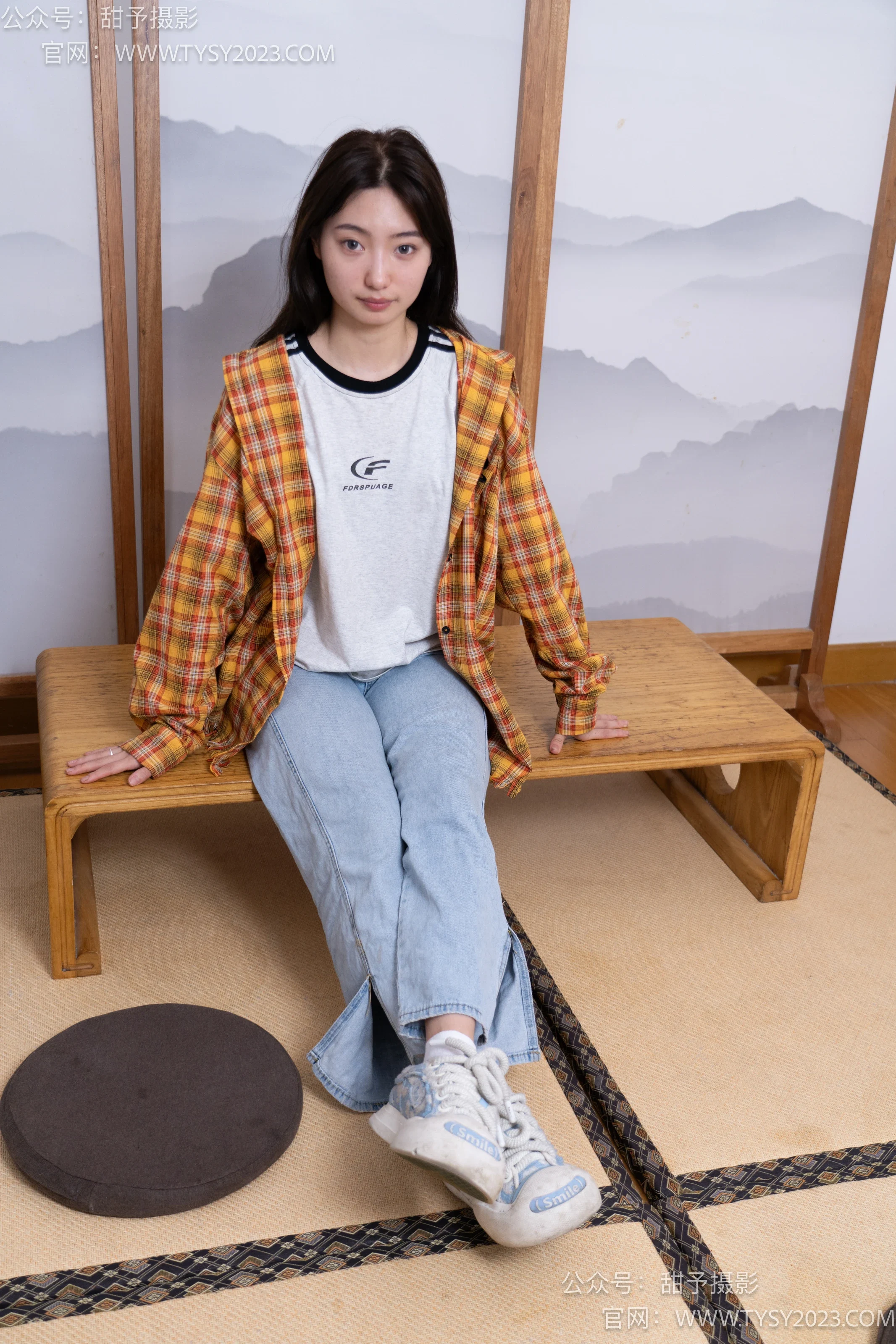 NO.078 雪梨-帆布鞋、白棉袜、裸足 - 1预览