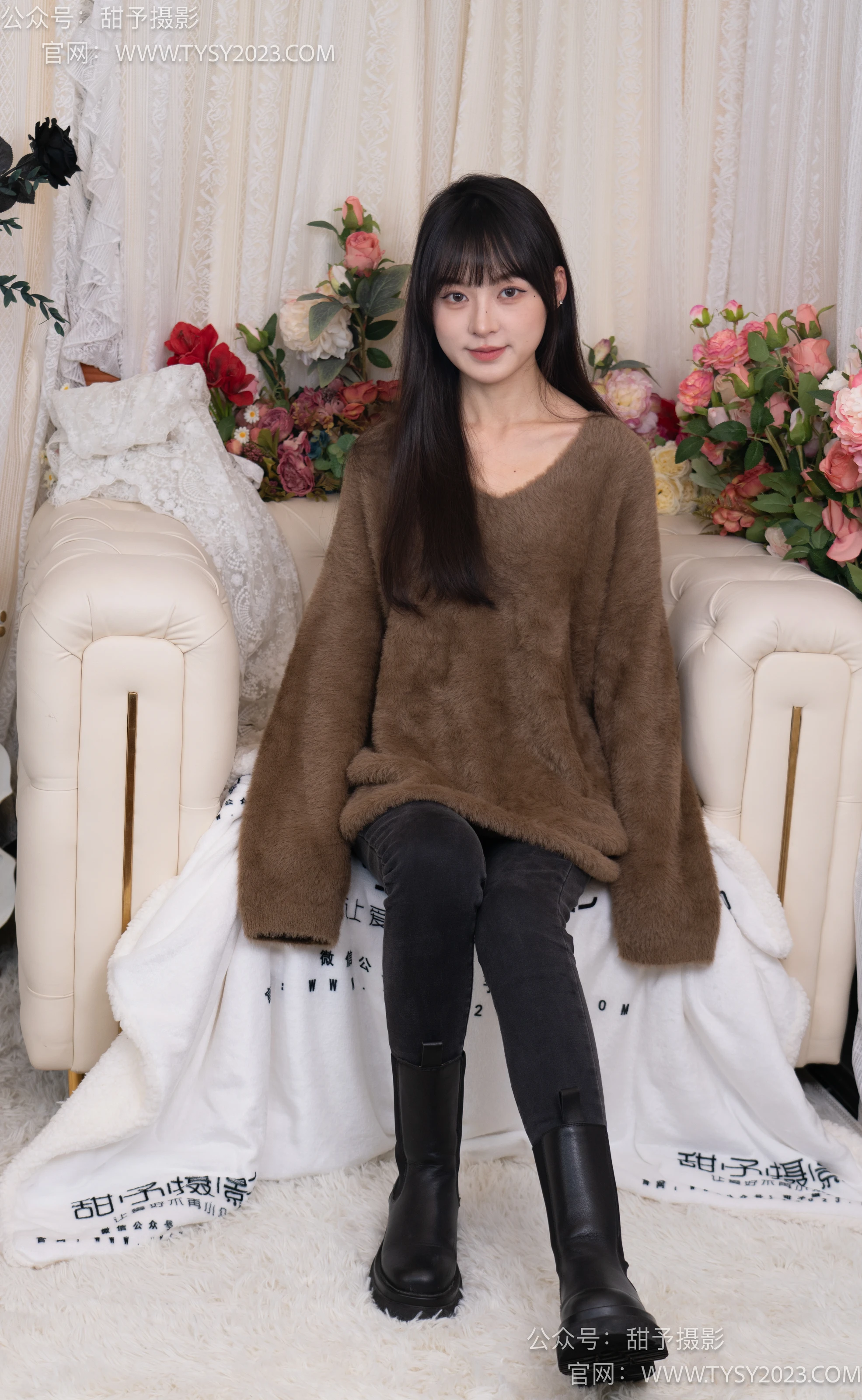 NO.010 小离-靴子、白棉袜、裸足 - 2预览